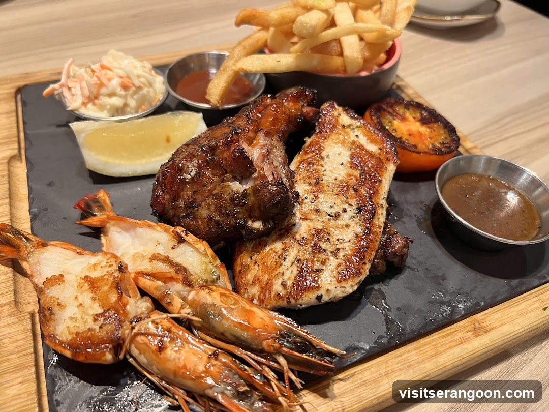 Seafood and Meat Platter
