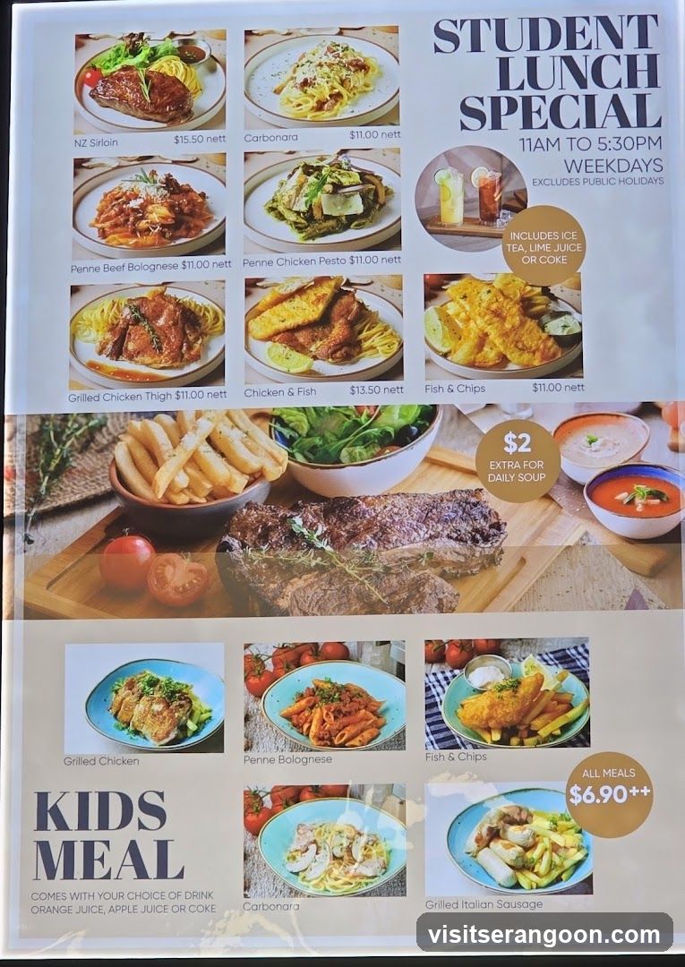 STUDENT LUNCH SPECIAL