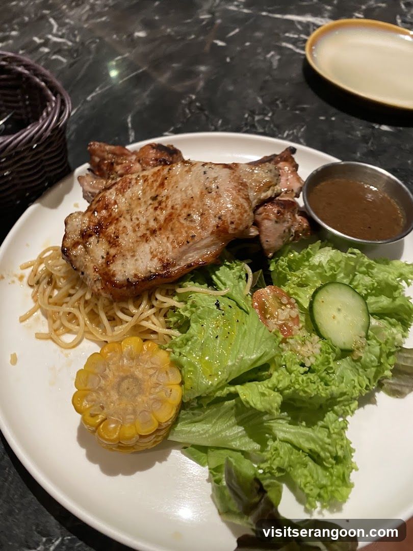 Pork Chop with Sides