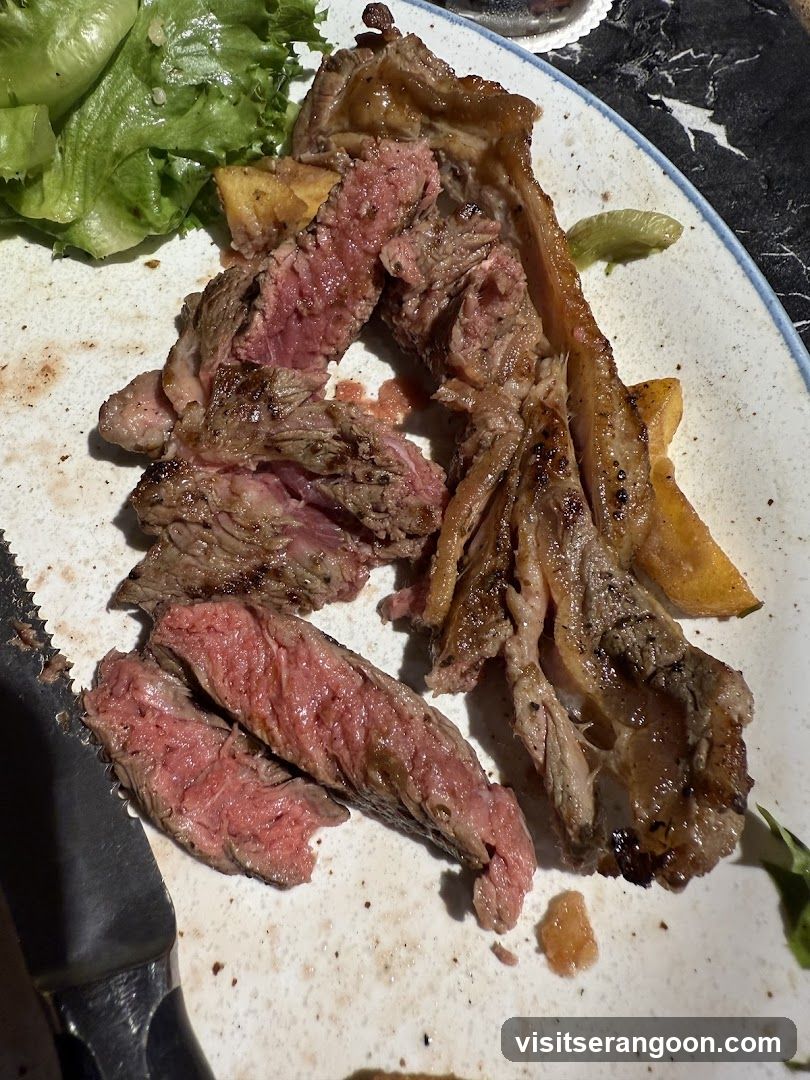 Sliced Steak Dinner