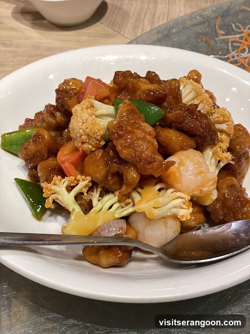 Sweet and Sour Pork with Vegetables