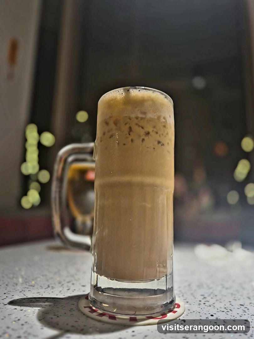 Iced Coffee in a Mug
