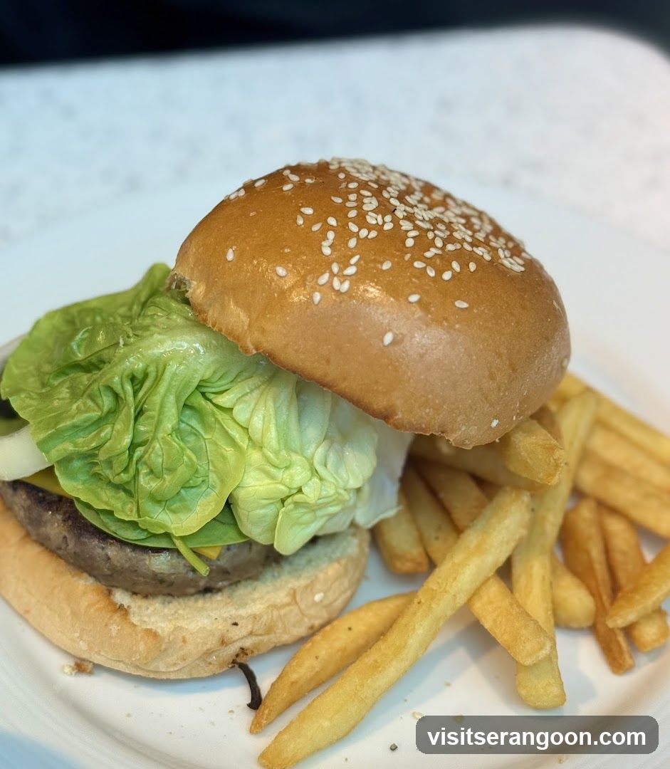 Burger and Fries