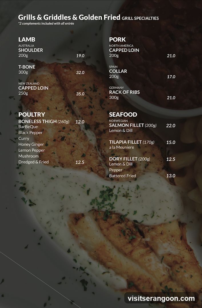 Grills & Griddles & Golden Fried GRILL SPECIALTIES