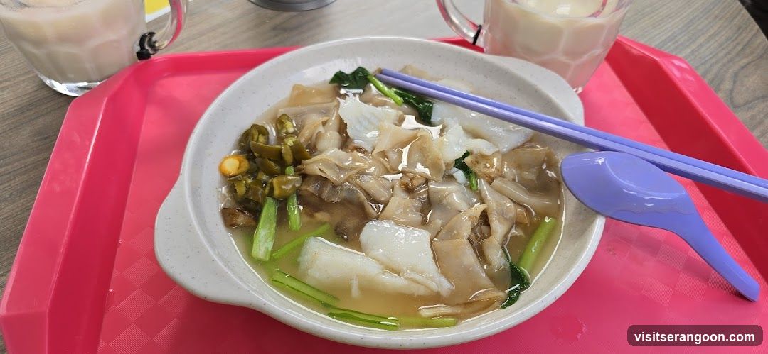Noodles with Fish and Vegetables