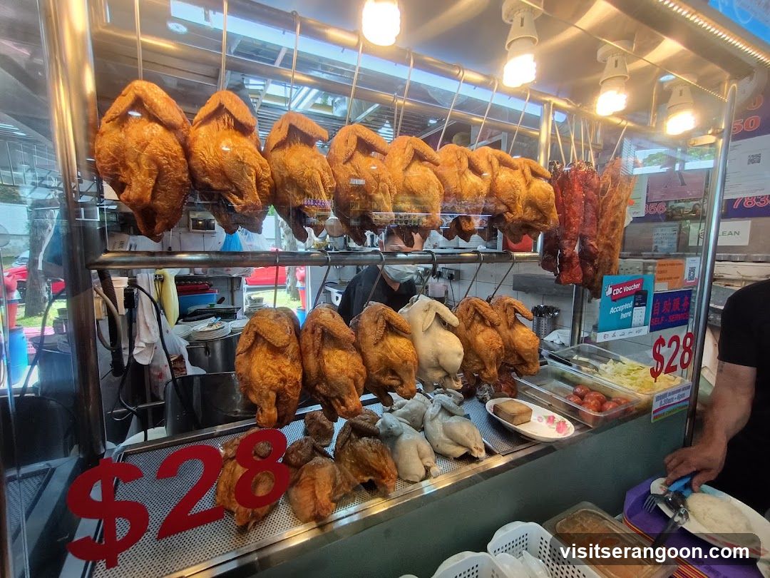 Roasted Chickens and Meats