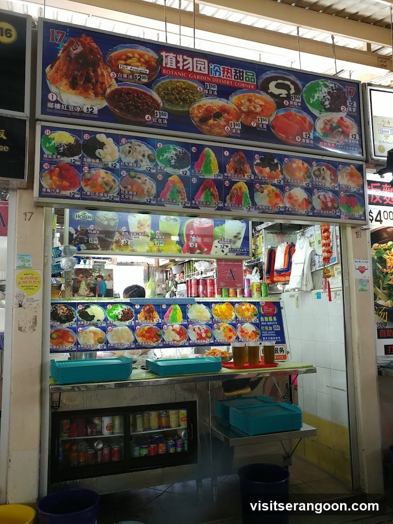 Dessert Stall Menu