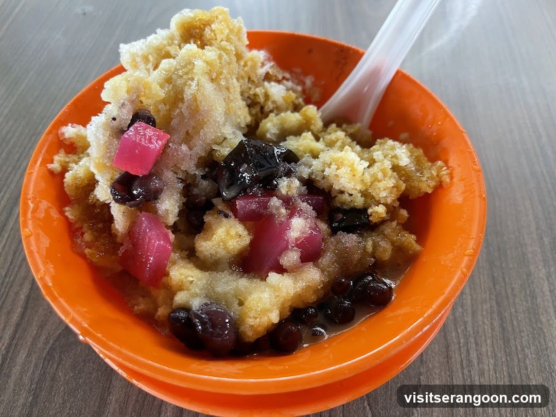 Shaved Ice Dessert