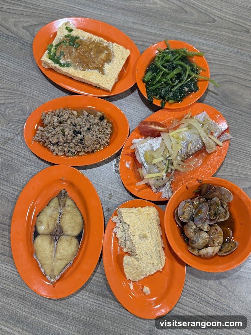 Assortment of Dishes