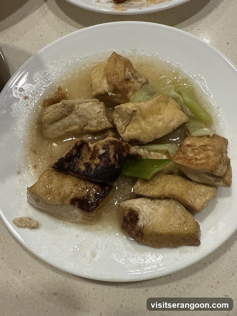 Fried Tofu with Vegetables