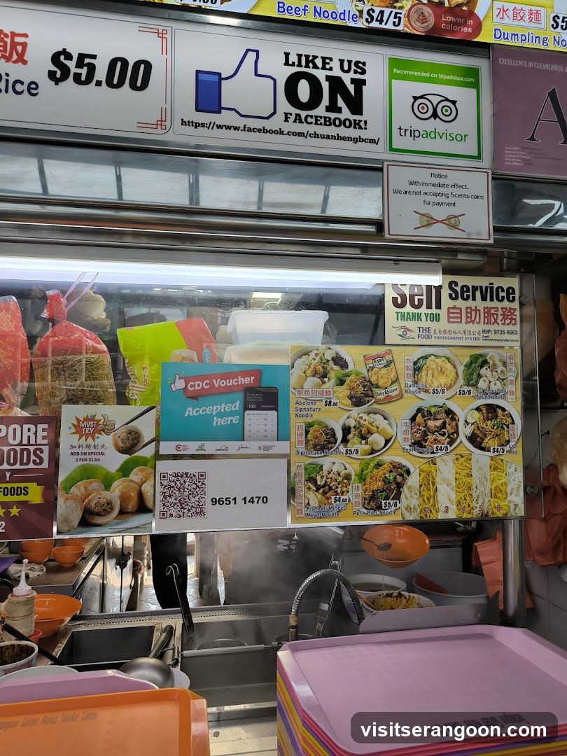 Food Stall Signage