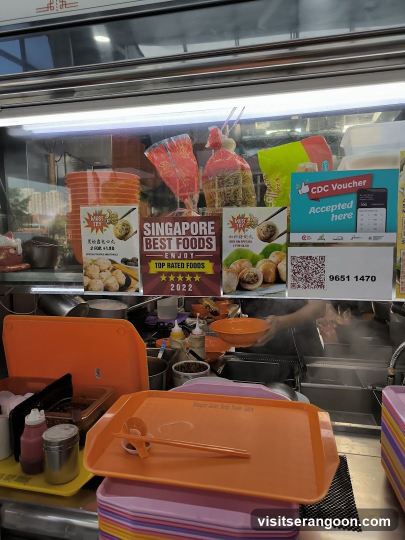 Food Stall Display