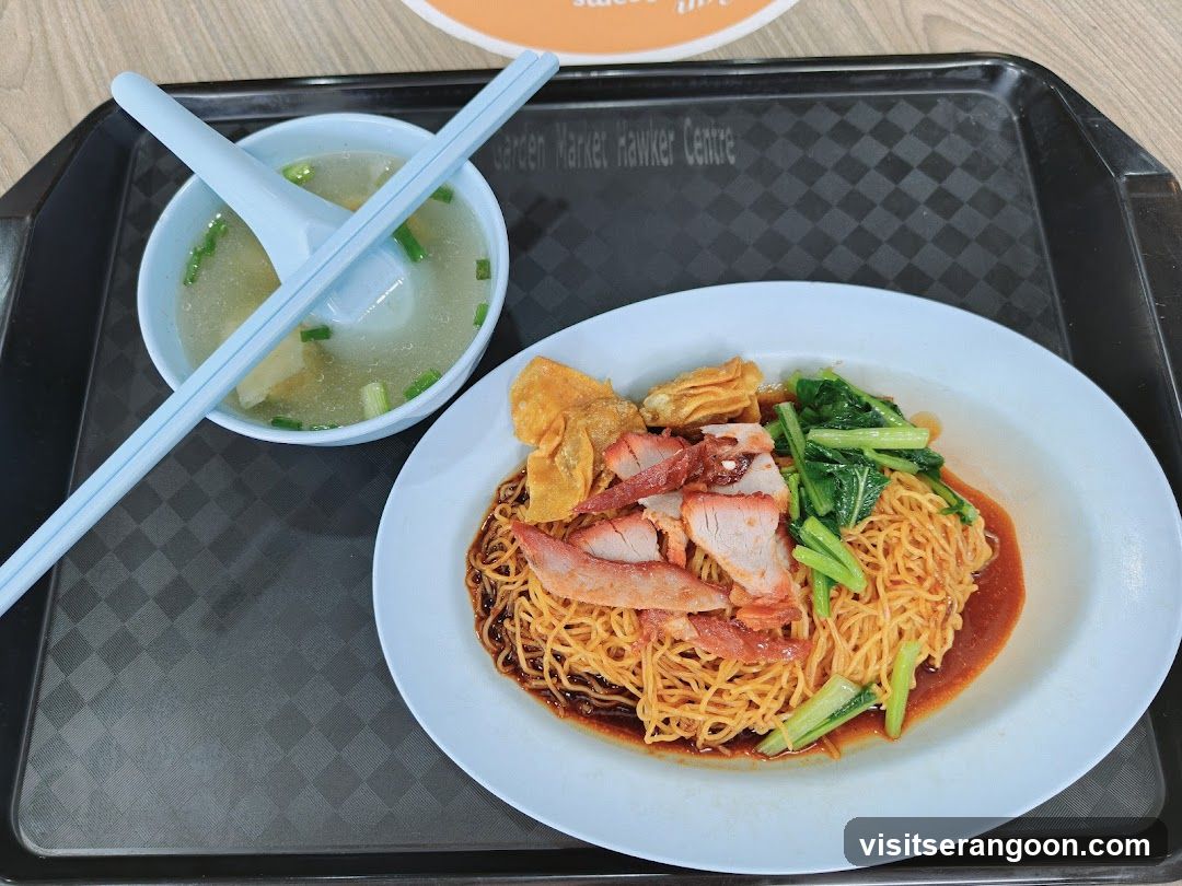 Noodles with Char Siu and Wontons