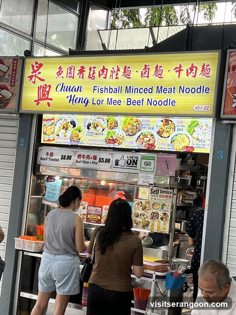 Chuan Fishball Minced Meat Noodle
