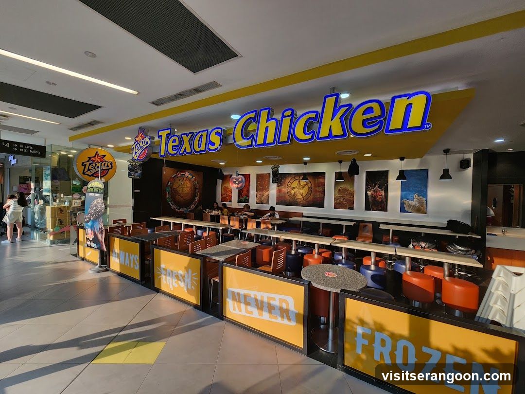 Texas Chicken Restaurant Interior