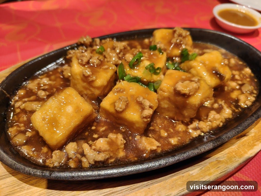 Sizzling Tofu Dish