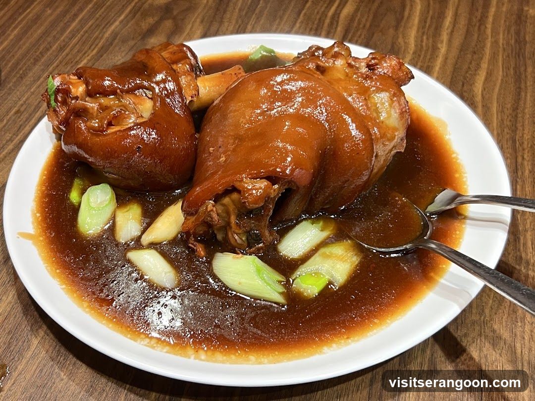 Braised Pork Knuckles