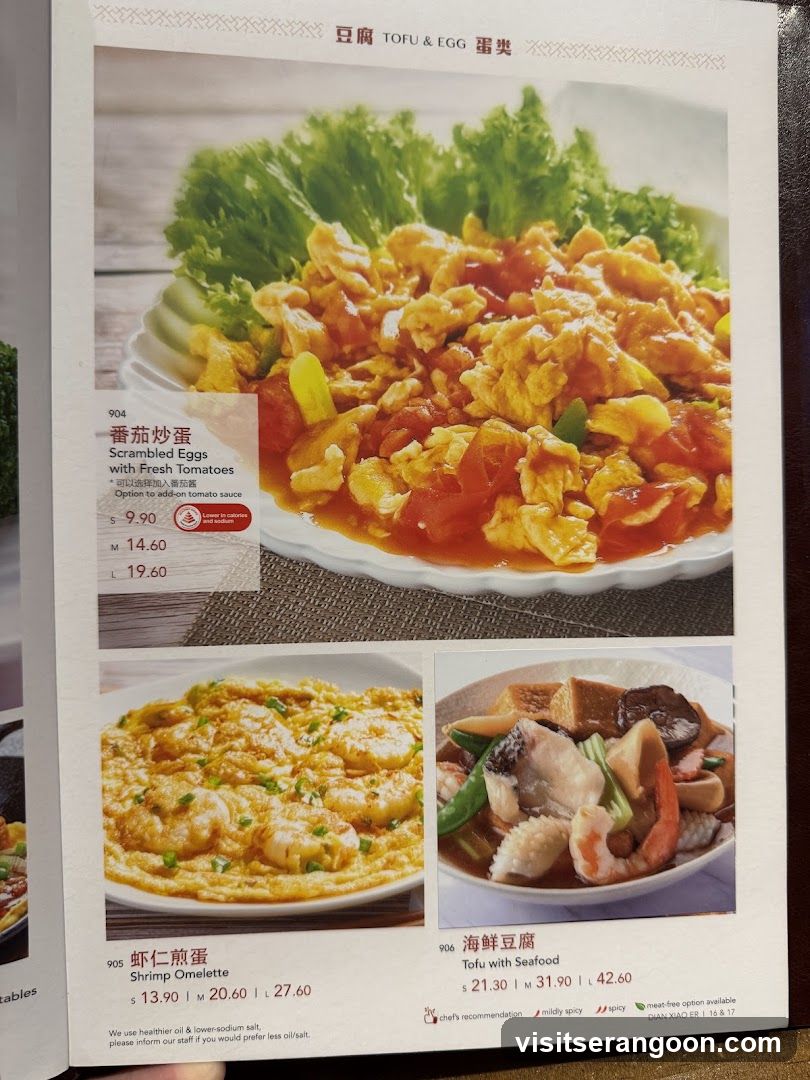 Tofu & Egg Dishes