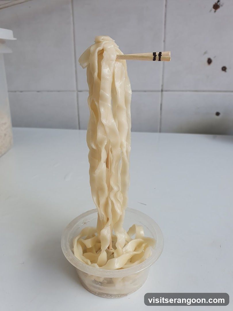 Noodles on Chopsticks
