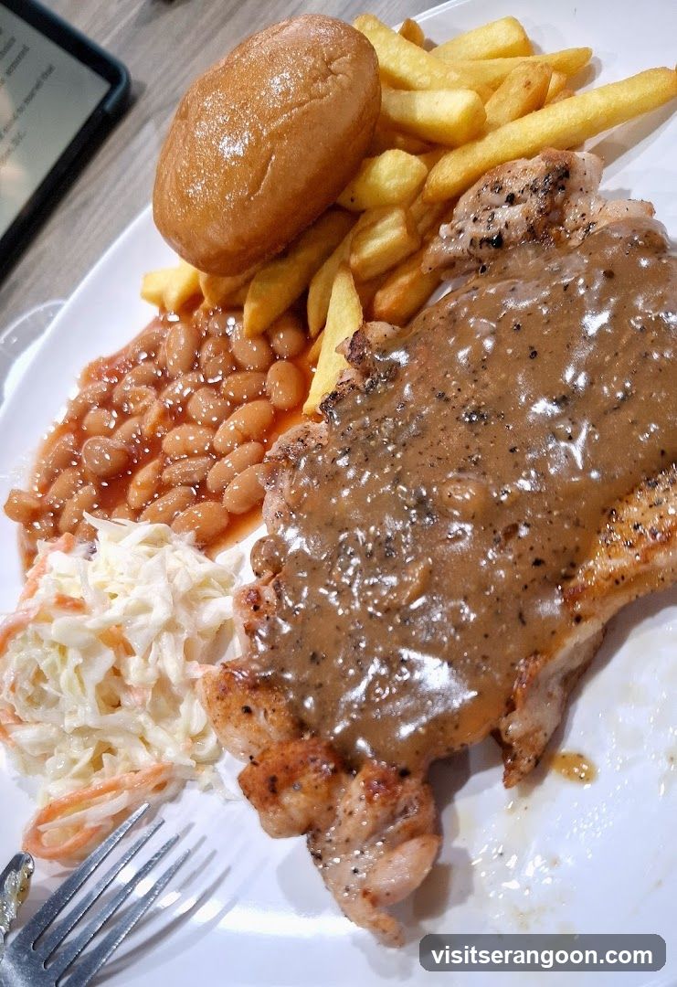 Chicken Chop Meal