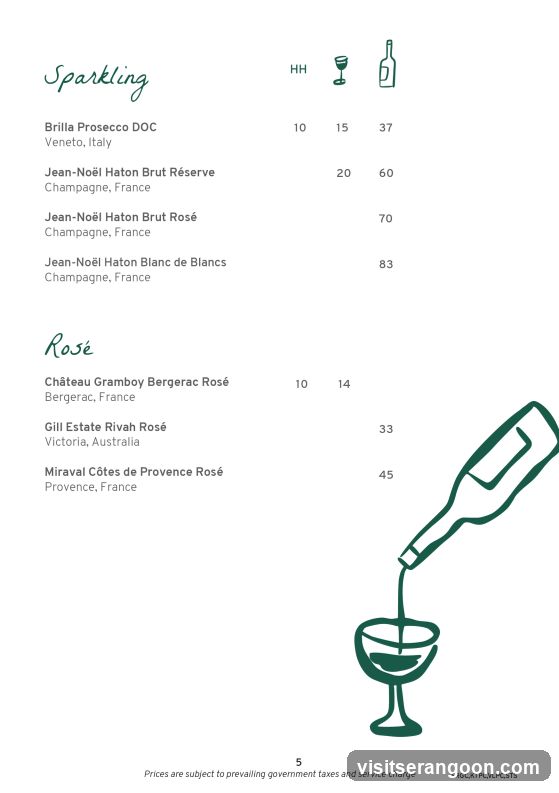 Sparkling and Rosé Wines