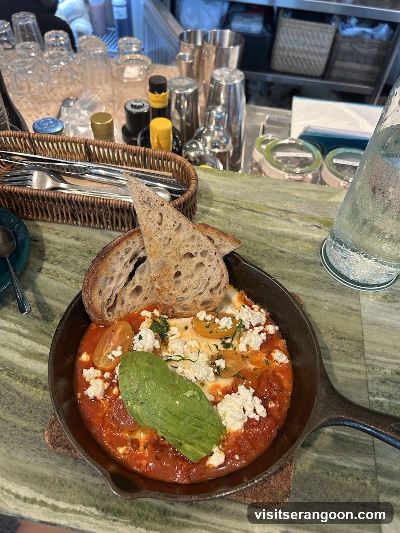 Shakshuka with Avocado and Toast
