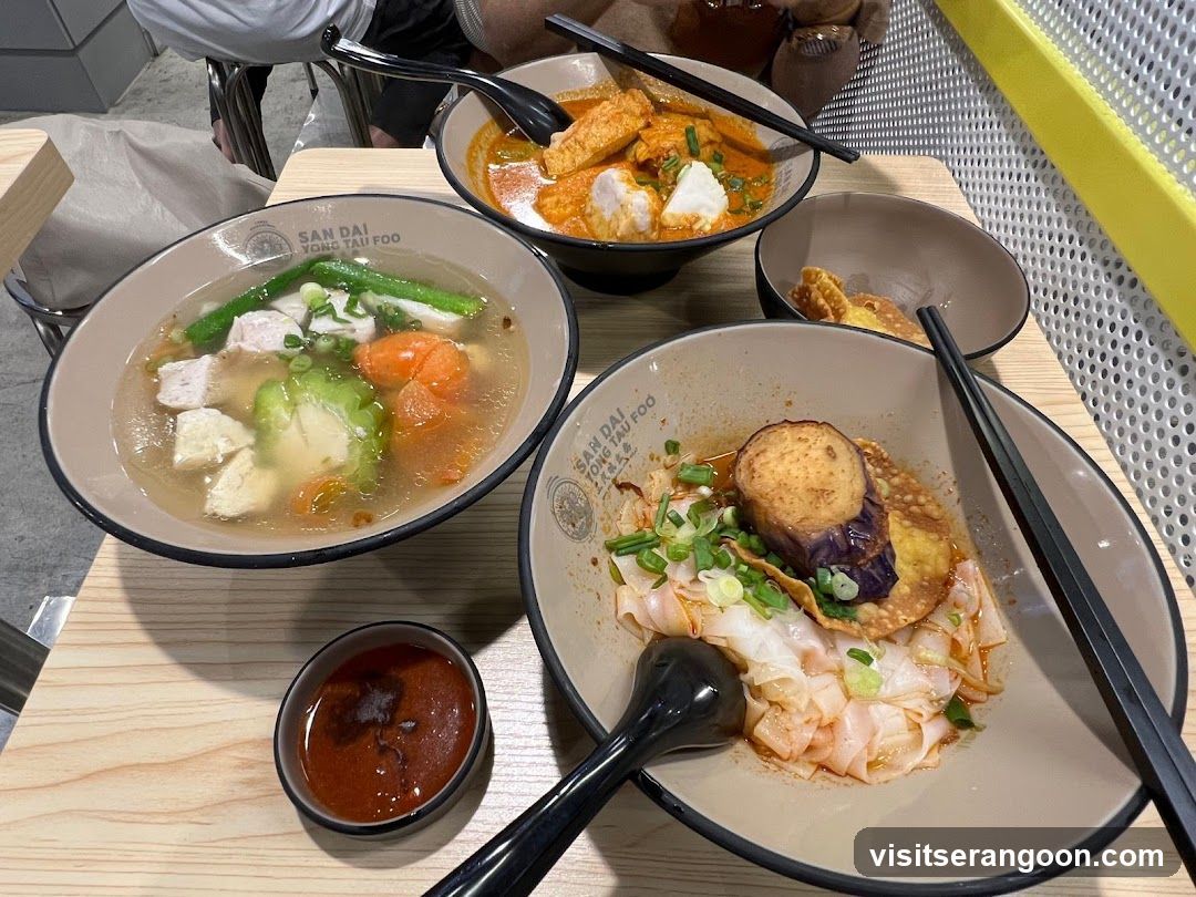 Yong Tau Foo Dishes
