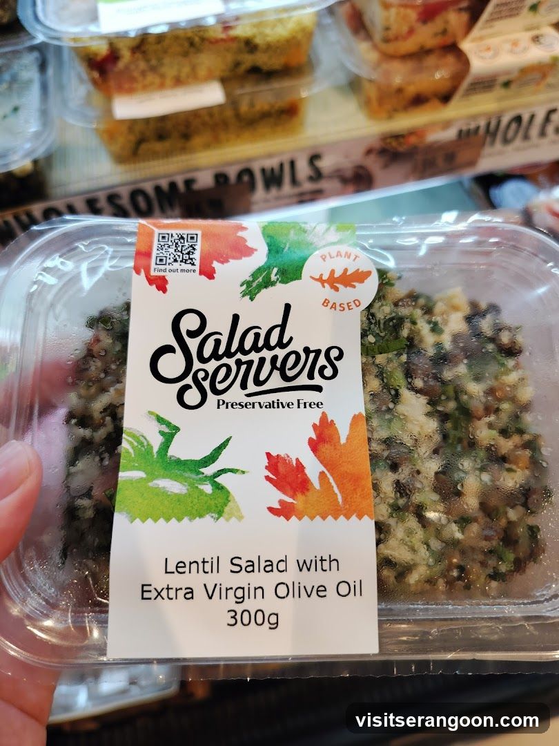 Salad Servers Lentil Salad