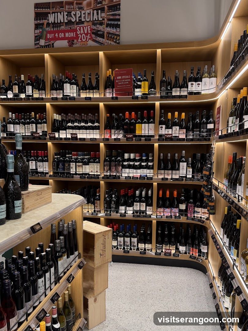 Wine Store Aisles