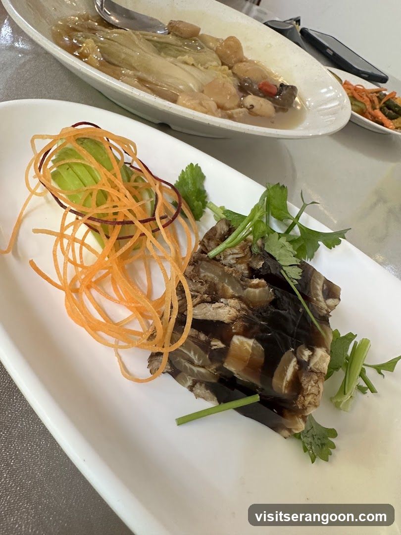 Jellied Meat and Braised Cabbage