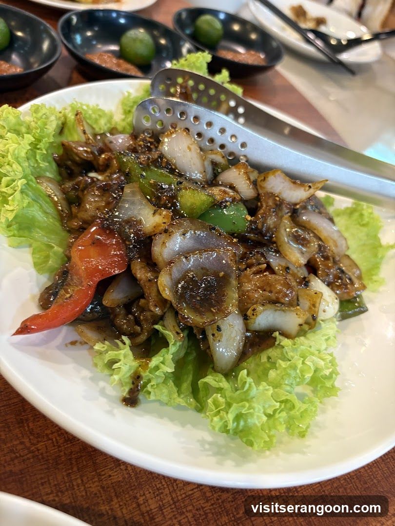 Black Pepper Beef Stir-fry