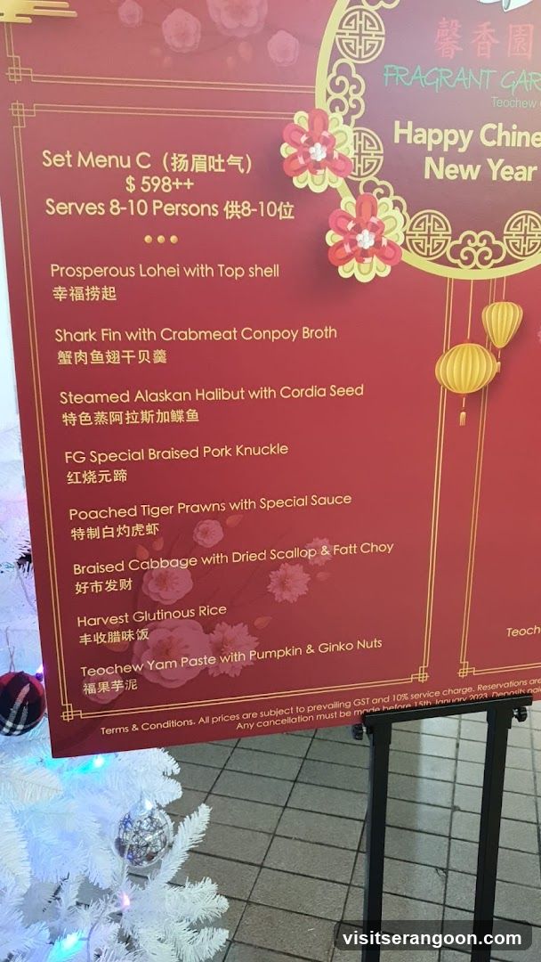 Set Menu C