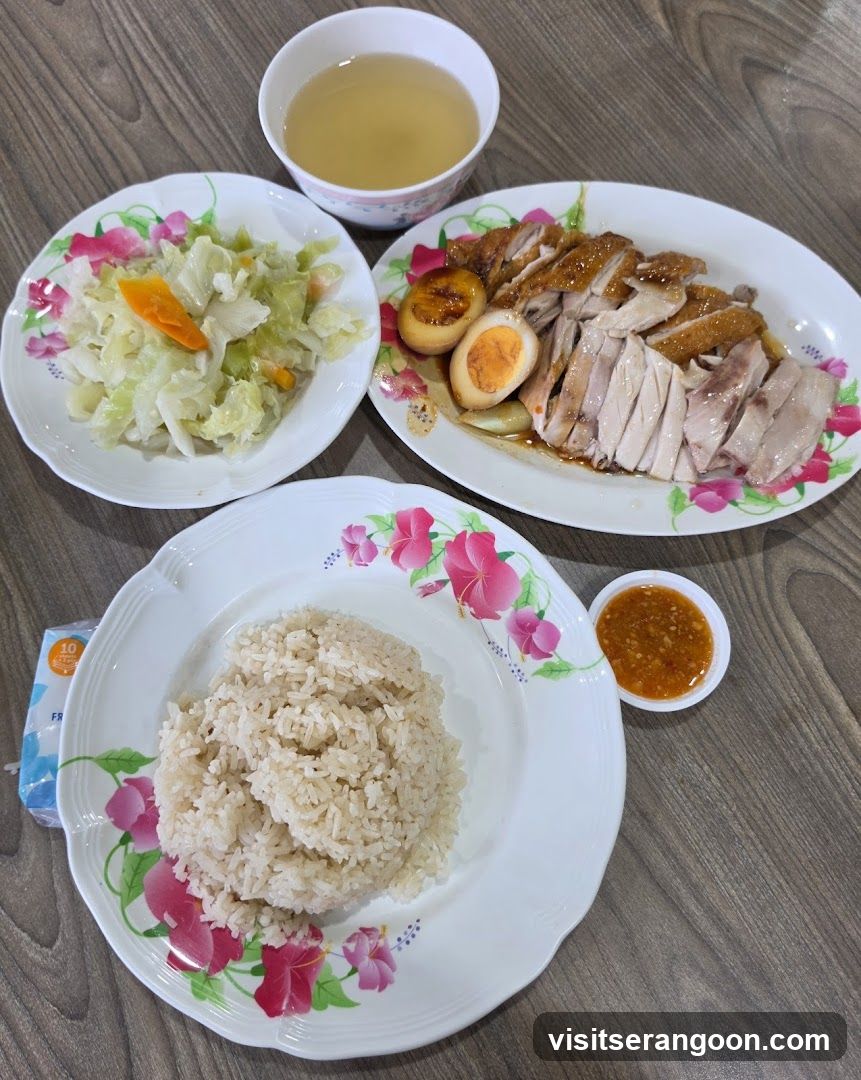 Hainanese Chicken Rice