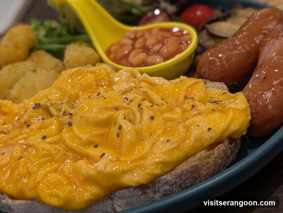 Scrambled Eggs Breakfast