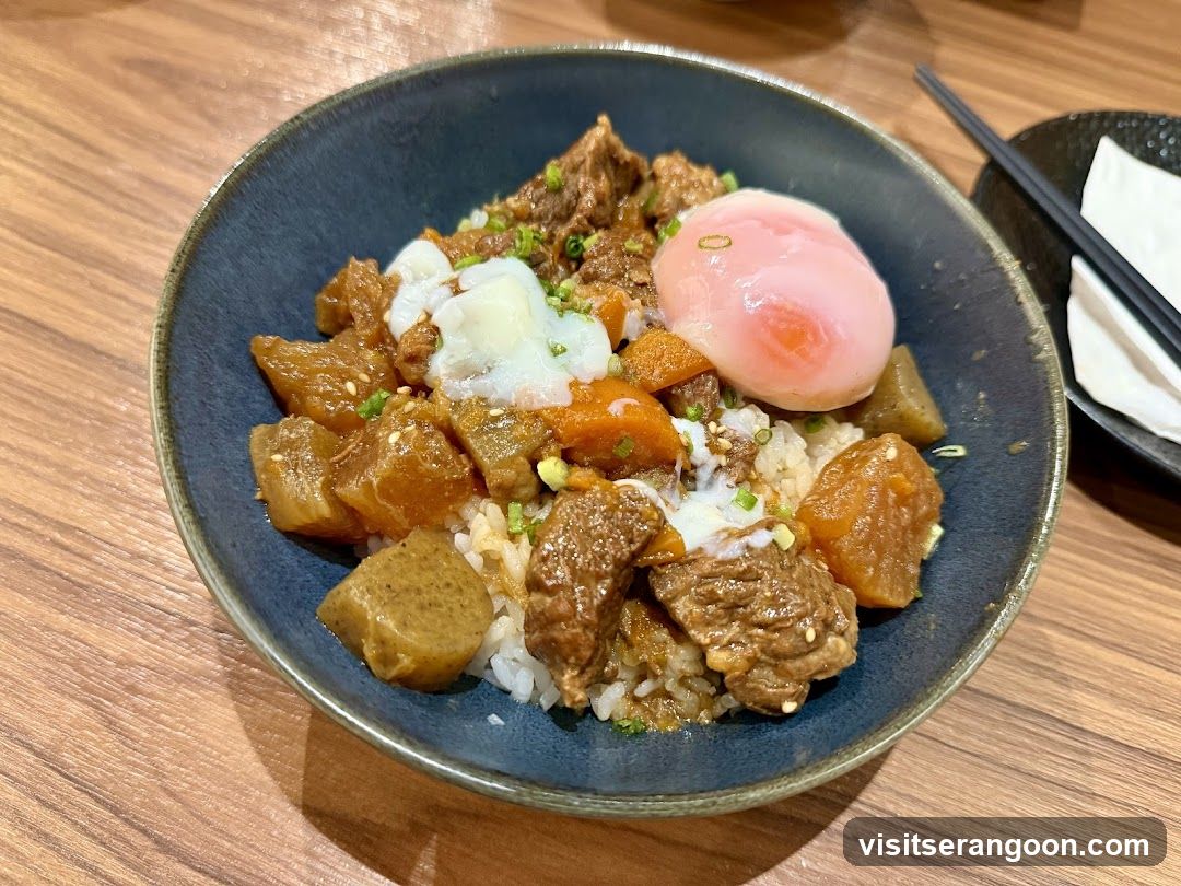 Beef and Vegetable Rice Bowl