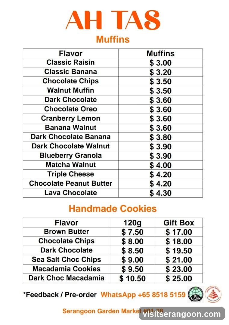 AH TAS Muffins and Handmade Cookies