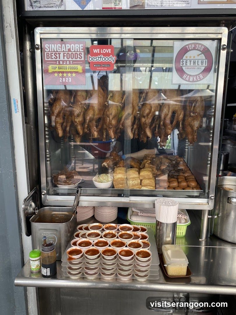 Food Stall Display