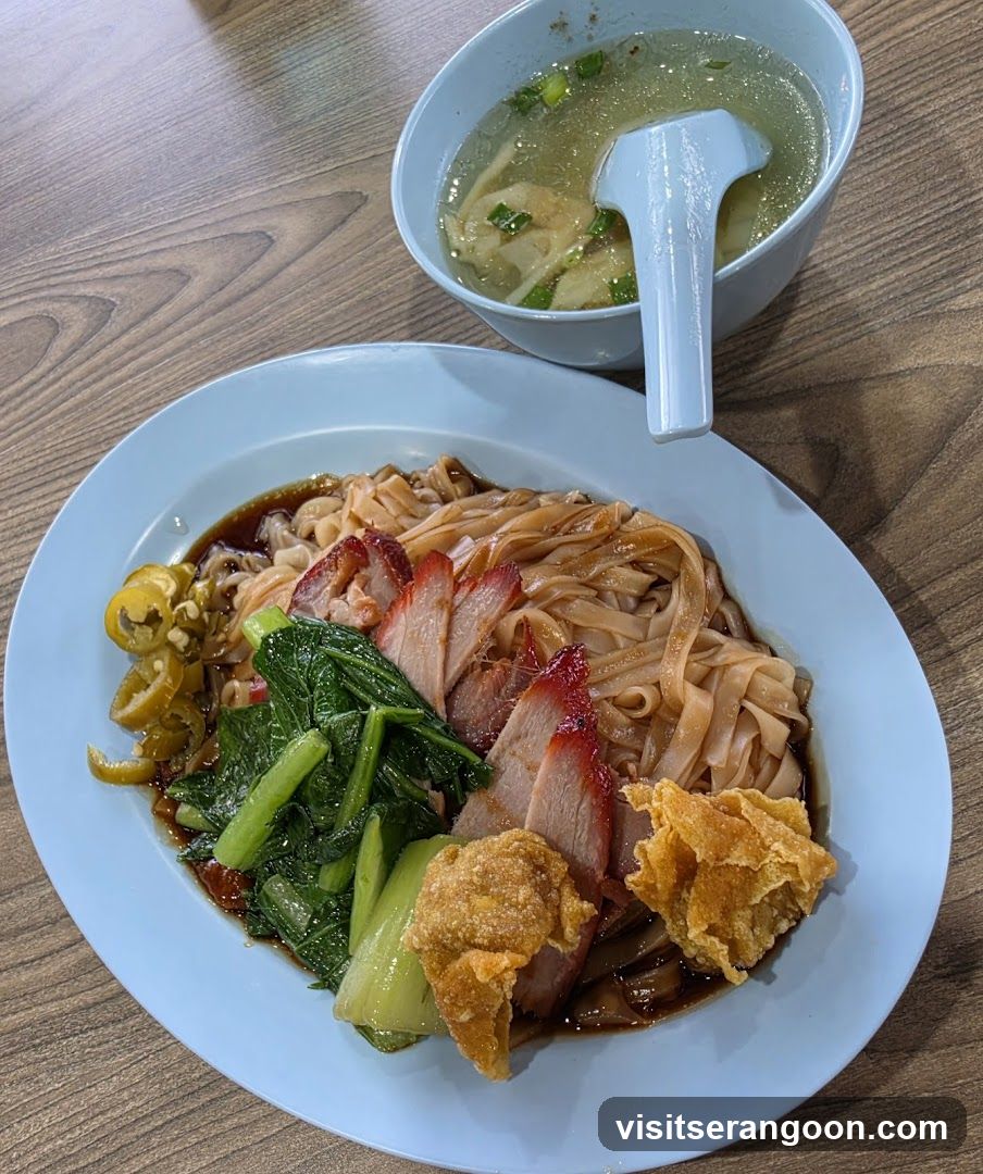 Noodles with Char Siu and Vegetables