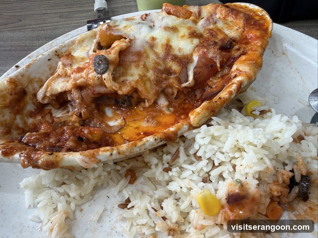 Cheesy Baked Dish with Rice