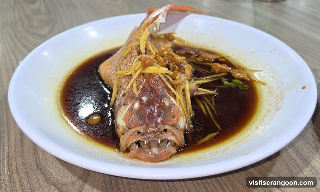 Steamed Fish with Ginger