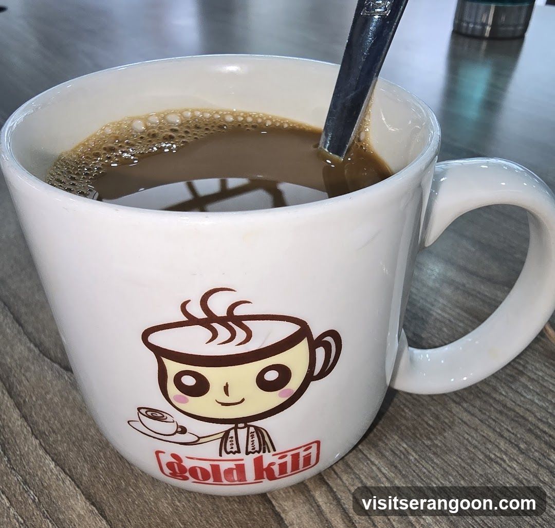 Coffee Mug with Cartoon Character