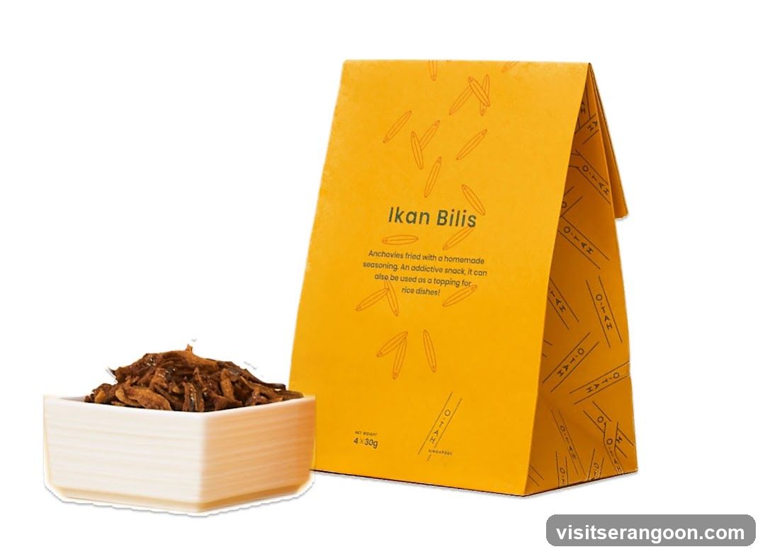 Ikan Bilis Snack Packaging