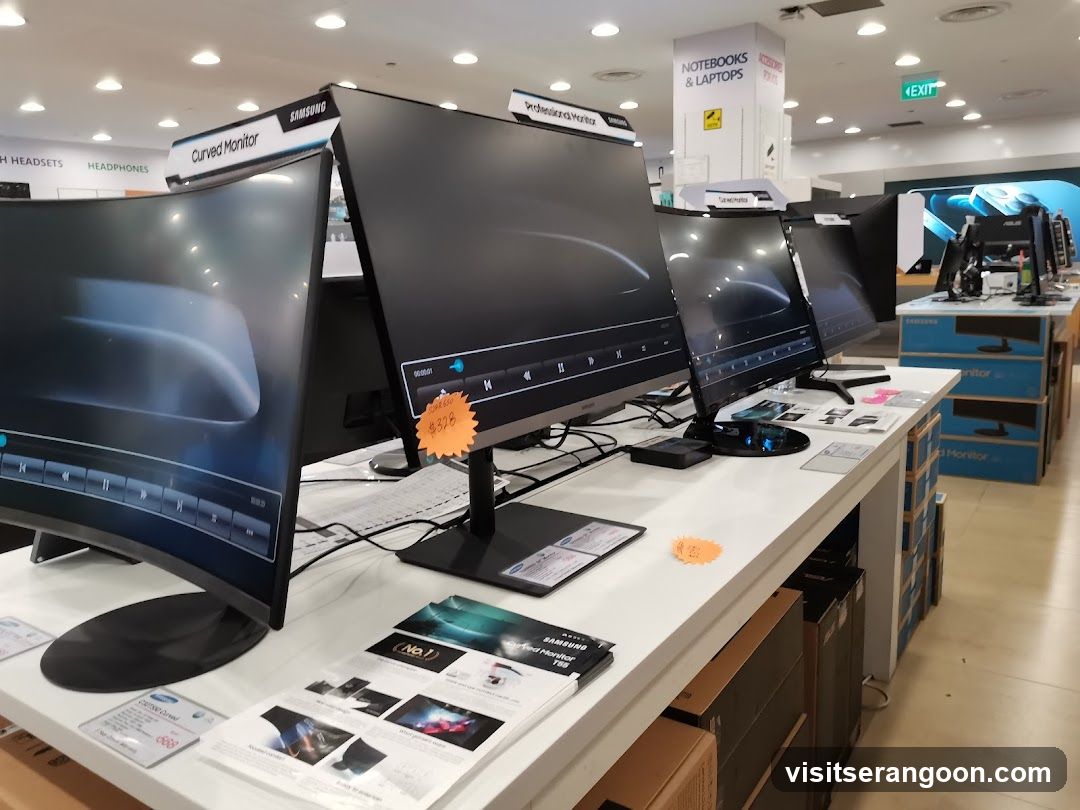 Computer Monitors Display