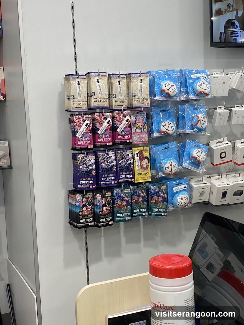 Anime Merchandise Display