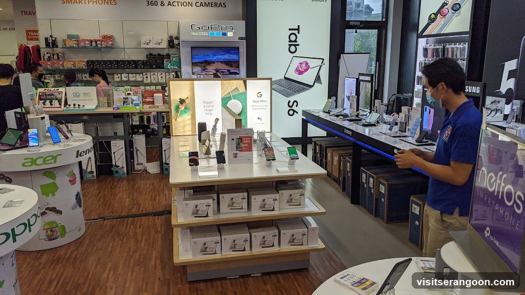 Electronics Store Display