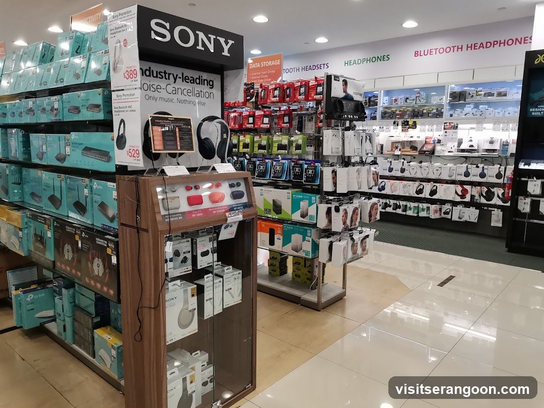 Electronics Store Display