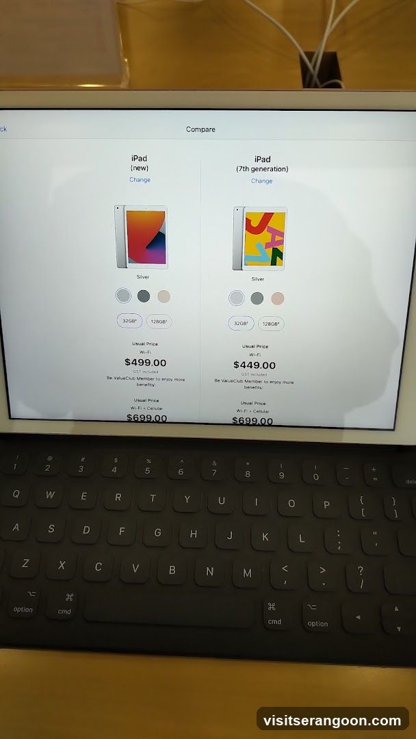 iPad Comparison