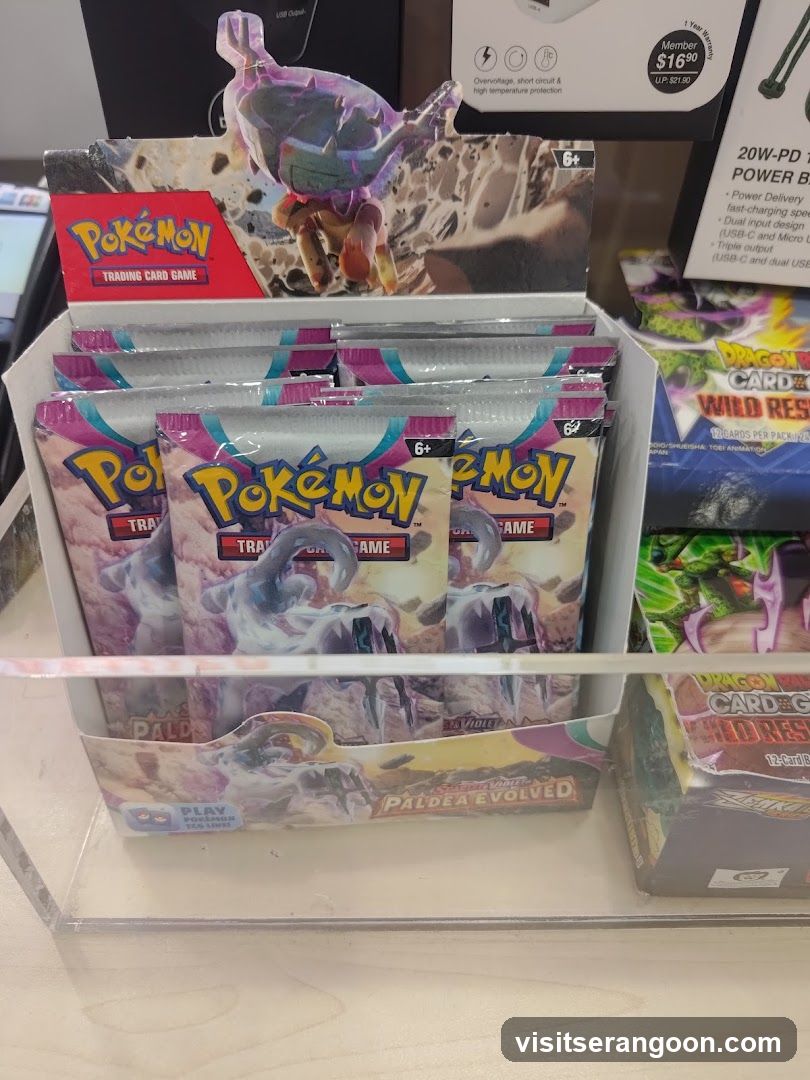 Pokemon Trading Card Game Display