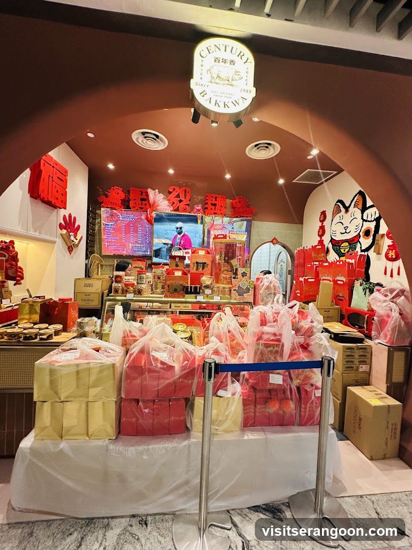 Century Bakkwaa Store Interior