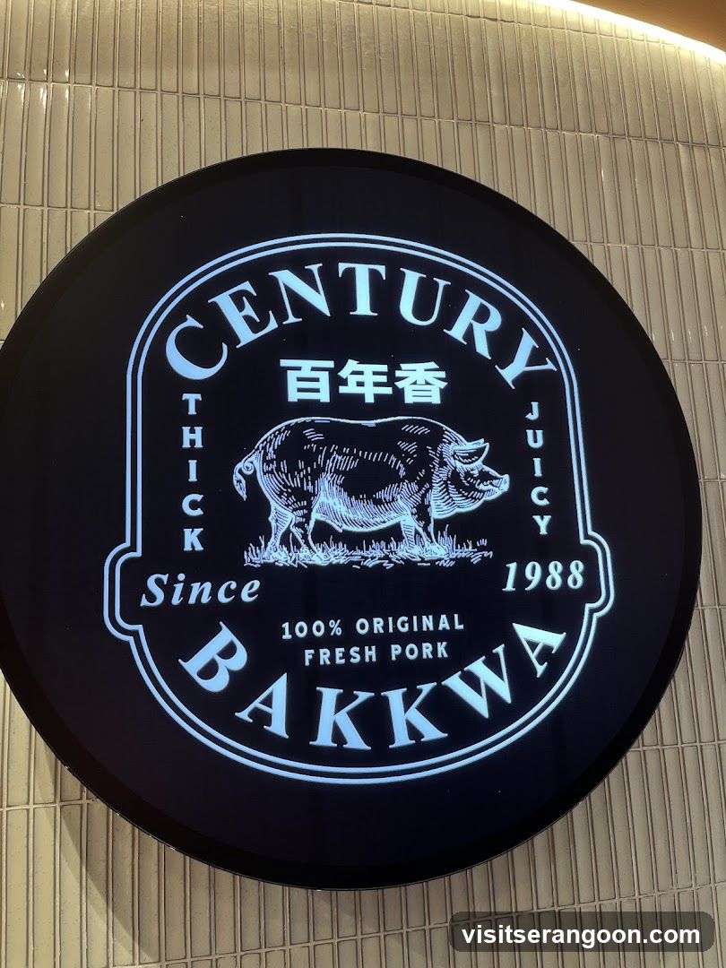 Century Bakkwa Signage